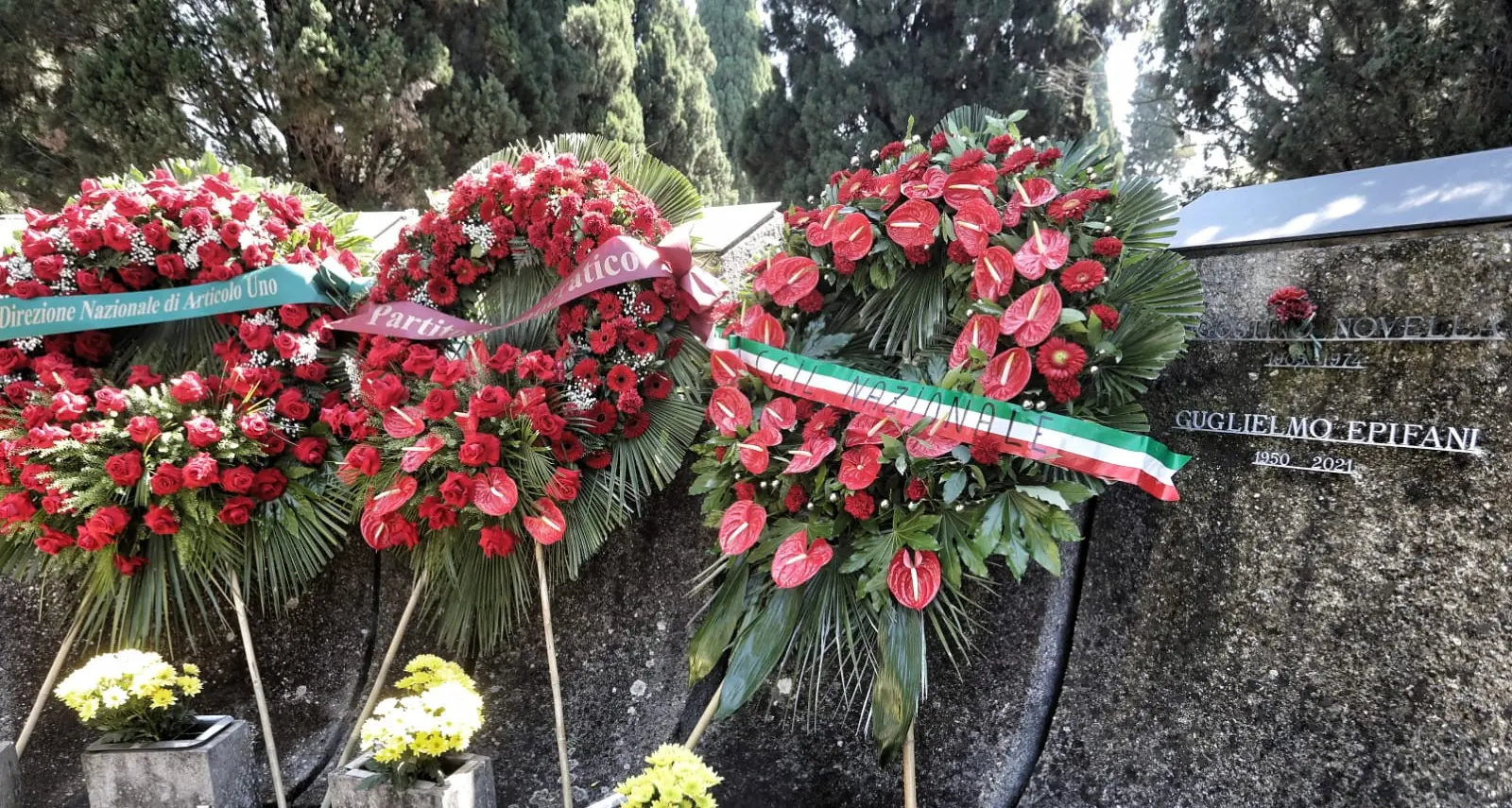 Commemorazione anniversario della morte di Guglielmo Epifani