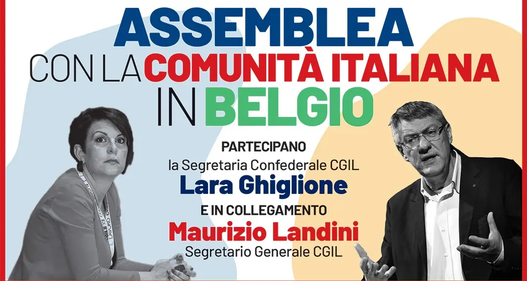 Referendum Cgil – Assemblea con la comunità italiana in Belgio ‘Per un’Europa dei diritti e del lavoro’
