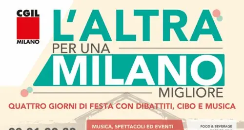 Festa Cgil Milano – Il Pride al lavoro: dall’orgoglio alla rivendicazione. Come far vivere i diritti dalla società al mondo del lavoro