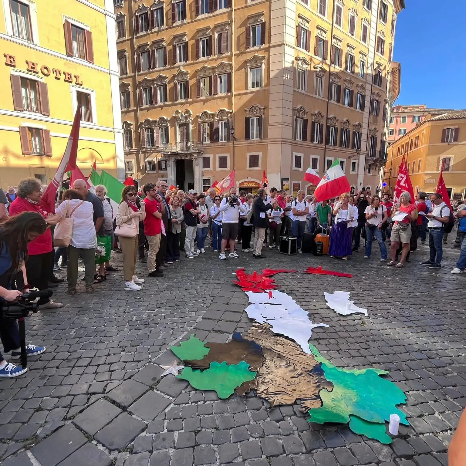 La Cgil oggi in piazza Montecitorio contro autonomia differenziata