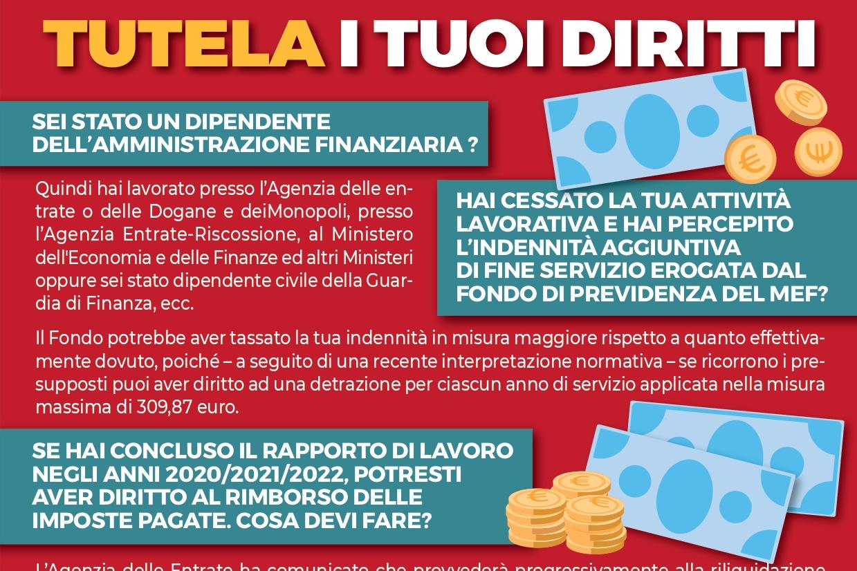 Cgil, Caaf, Spi e Fp, istanze di rimborso tassazione separata Fondo previdenza Ministero Economia e Finanza Cgil, Caaf, Spi e Fp, istanze di rimborso tassazione separata Fondo previdenza Ministero Economia e Finanza