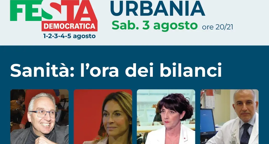 Festa democratica di Urbania – Sanità: l’ora dei bilanci