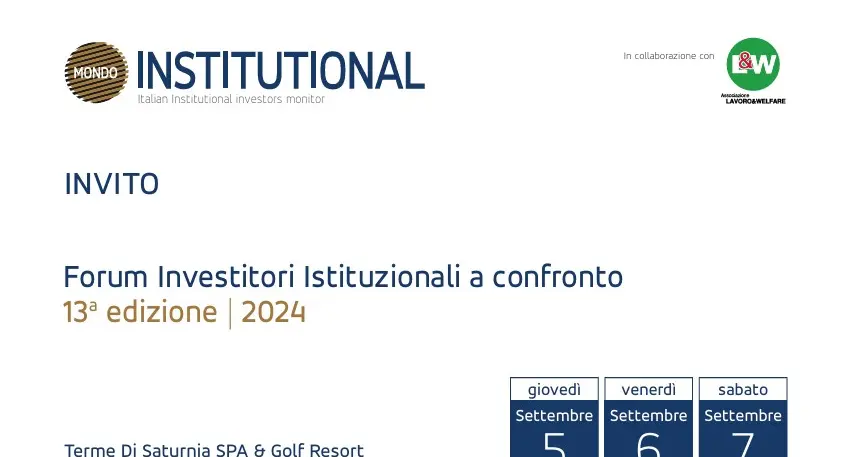 13^ edizione del Forum Investitori Istituzionali a confronto