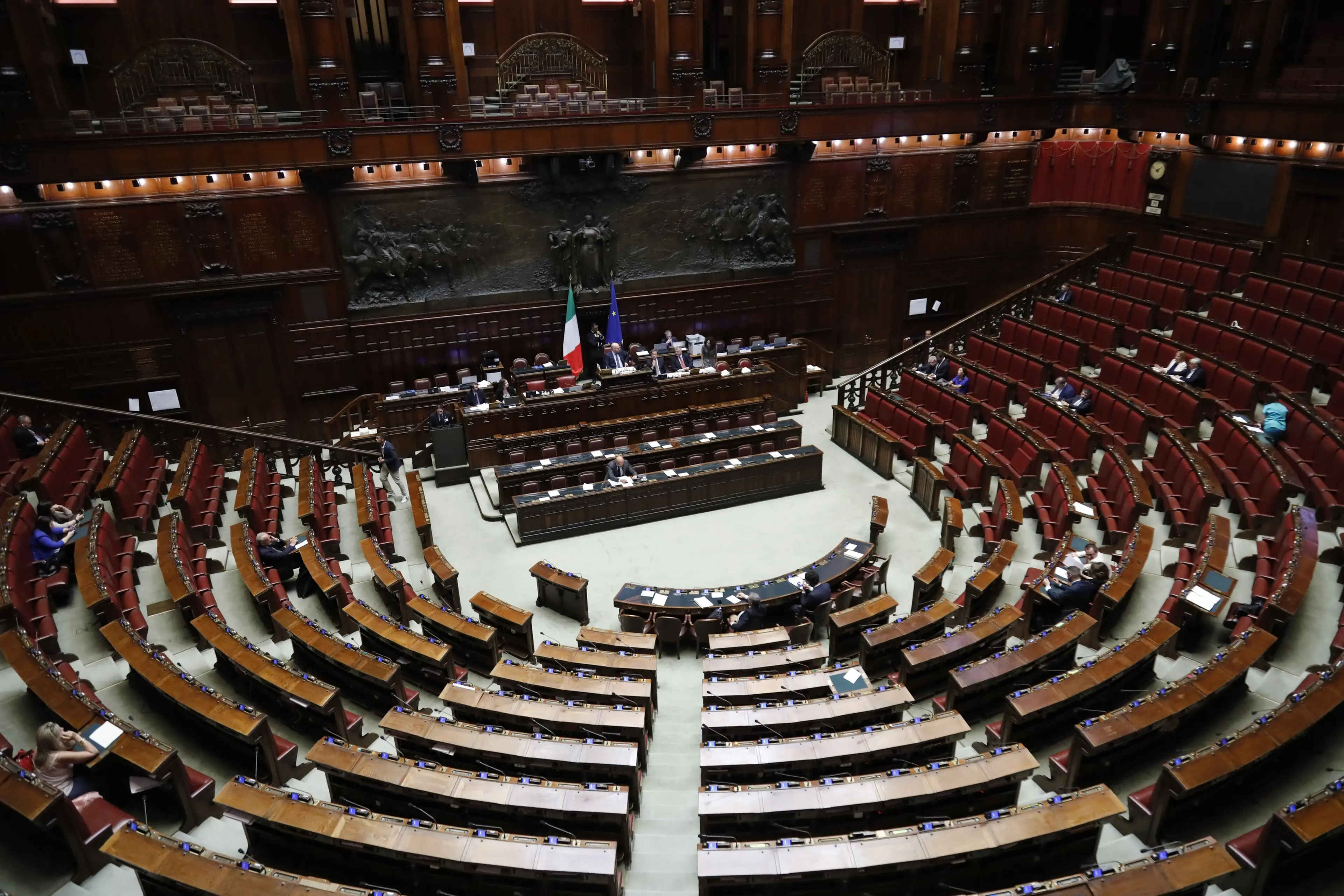 AULA DELLA CAMERA DEI DEPUTATI , IMAGOECONOMICA/ALESSANDRO AMORUSO