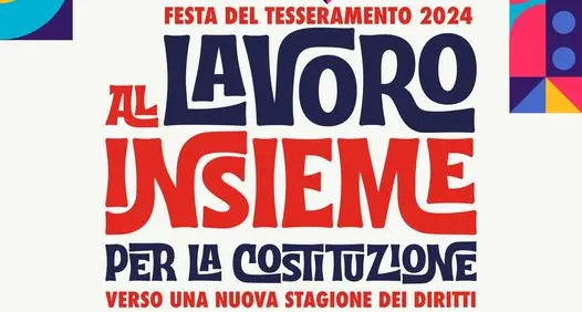 Venerdì 27 settembre Maurizio Landini alla festa Cgil Roma e Lazio: “Al lavoro! Insieme per la Costituzione”