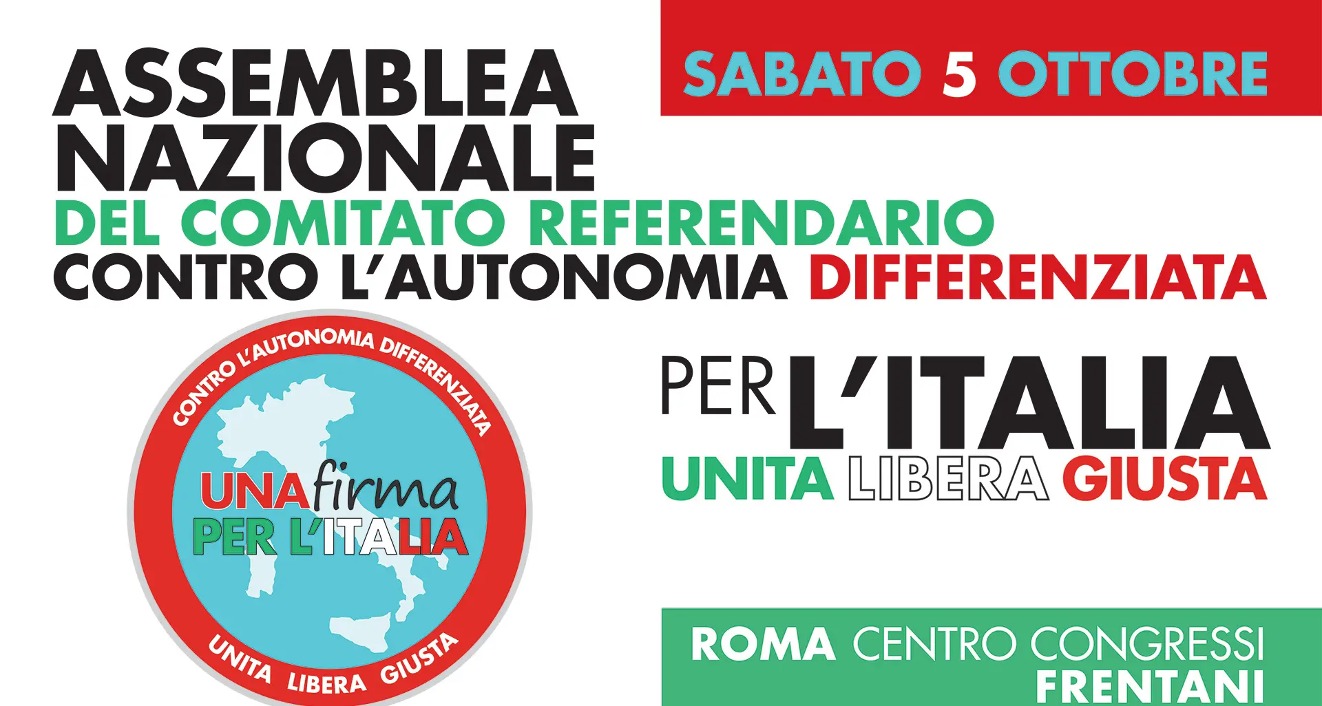 Stop autonomia: l’assemblea del comitato per il referendum