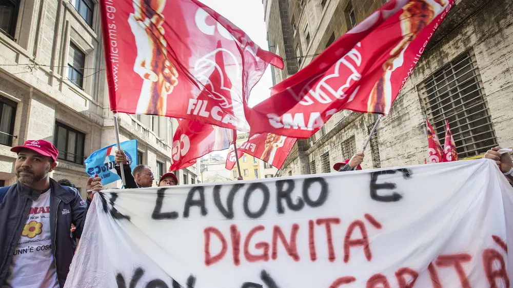 Cgil, per lavoro dignitoso servono pace e giustizia sociale