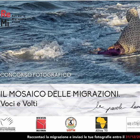 Concorso fotografico internazionale Il mosaico della migrazione. Voci e volti