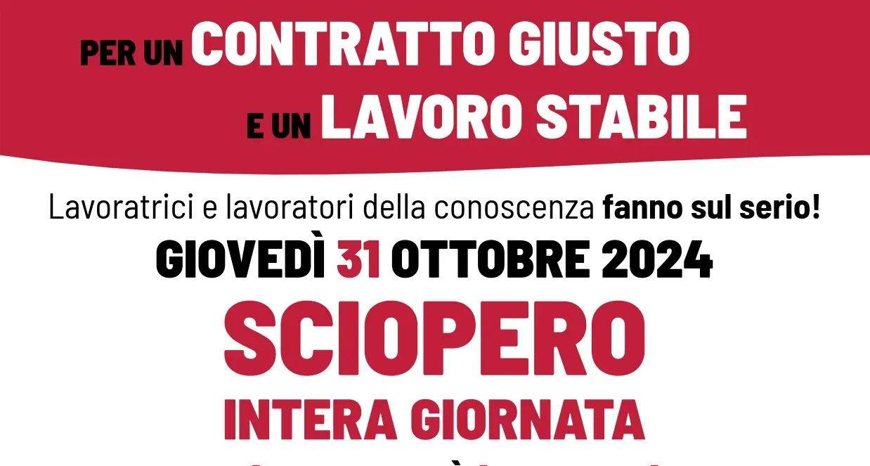 La FLC CGIL chiama allo sciopero la Scuola, l’Università, la Ricerca e l’AFAM il 31 ottobre