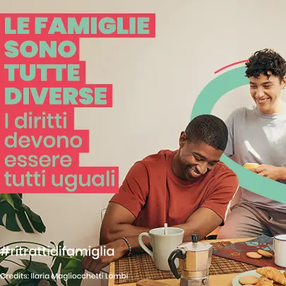 Diritti: lunedì 4 novembre al via la campagna \"Ritratti di Famiglia\"