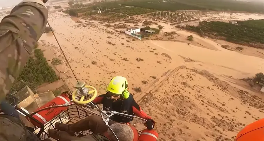 Lettera di solidarietà ai sindacati spagnoli per l’alluvione che ha colpito Valencia