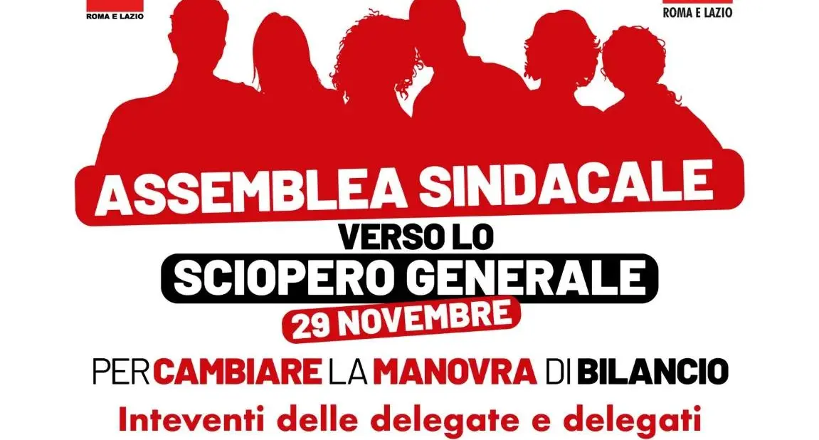Verso lo sciopero generale del 29 novembre – Assemblea sindacale lavoratori e lavoratrici dell’Istituto per la Grafica del Ministero della Cultura
