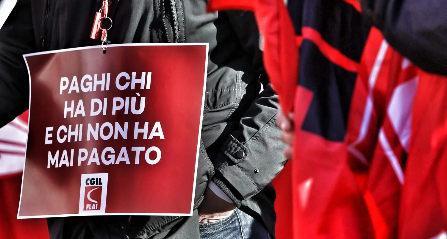 Concordato: Cgil, politica fiscale del Governo è sagra per evasori