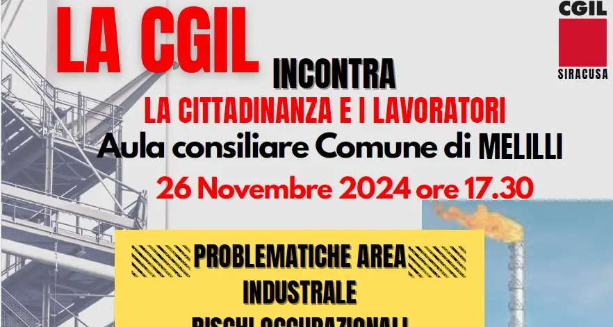 Verso lo sciopero generale del 29 novembre – Assemblea pubblica a Melilli