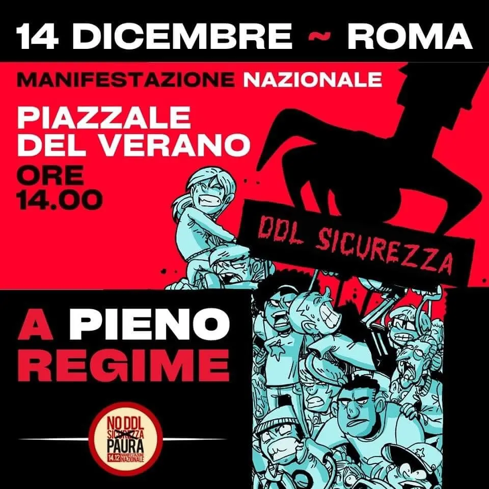 Ddl Sicurezza: Cgil, va ritirato, sabato in piazza contro deriva autoritaria che colpisce diritti e democrazia