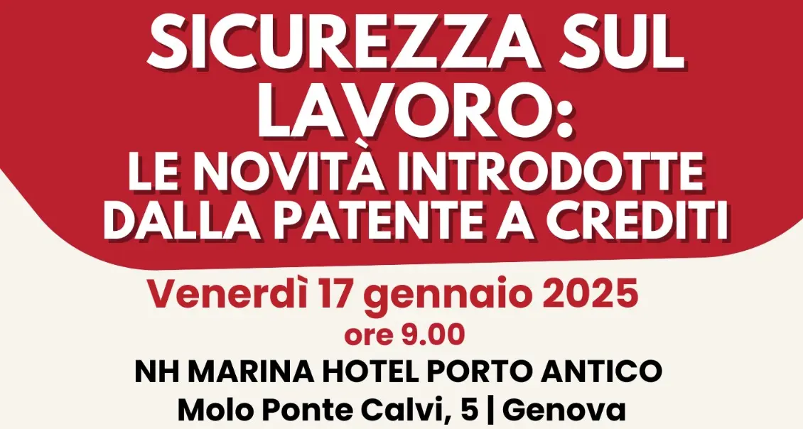 Sicurezza sul lavoro: le novità introdotte dalla patente a crediti