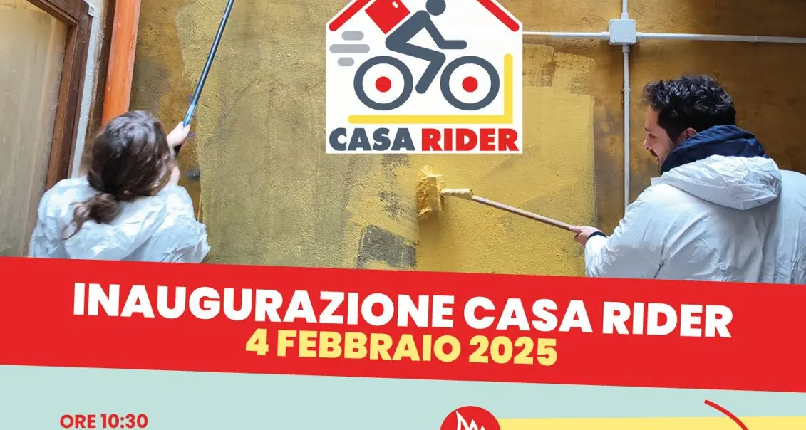 Inaugurazione casa rider