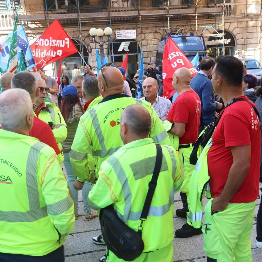 Lavoro: Cgil, al fianco dei lavoratori antincendio oggi in presidio per maggiori tutele e salario