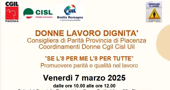 Se l’8 per me l’8 per tutte – Promuovere parità e qualità nel lavoro