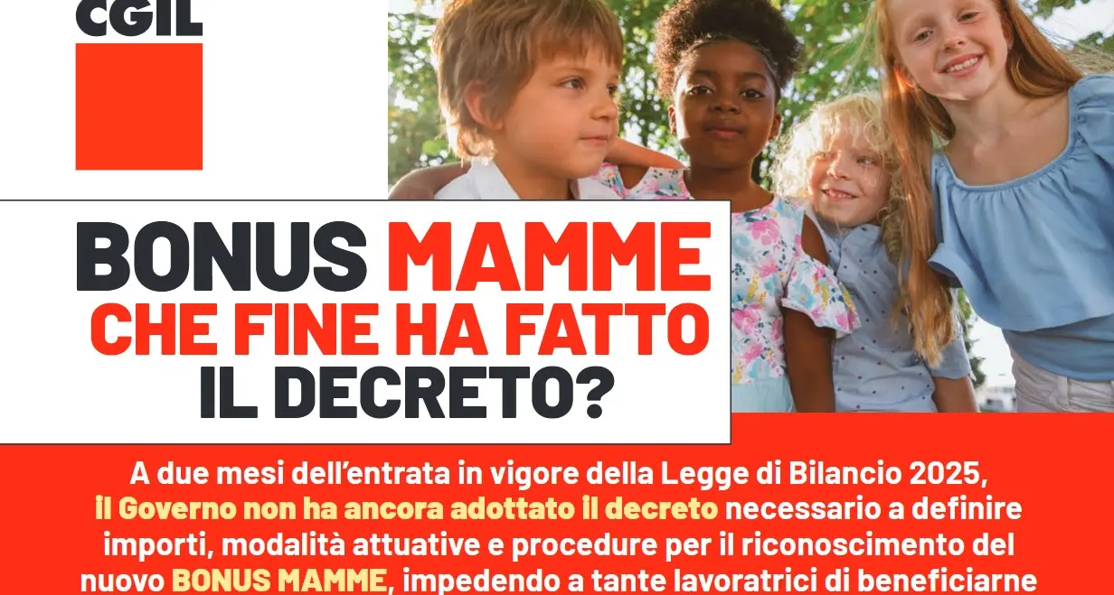 Bonus mamme: che fine ha fatto il decreto?