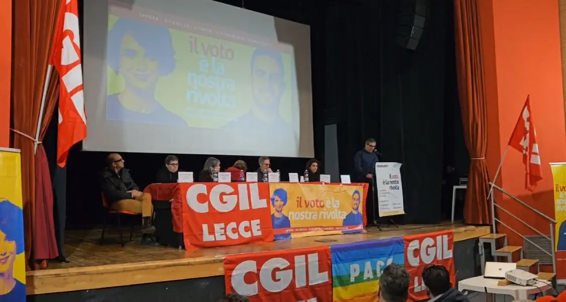 Cgil Lecce, Moscara: “Possiamo cambiare il Paese, basta andare a votare”