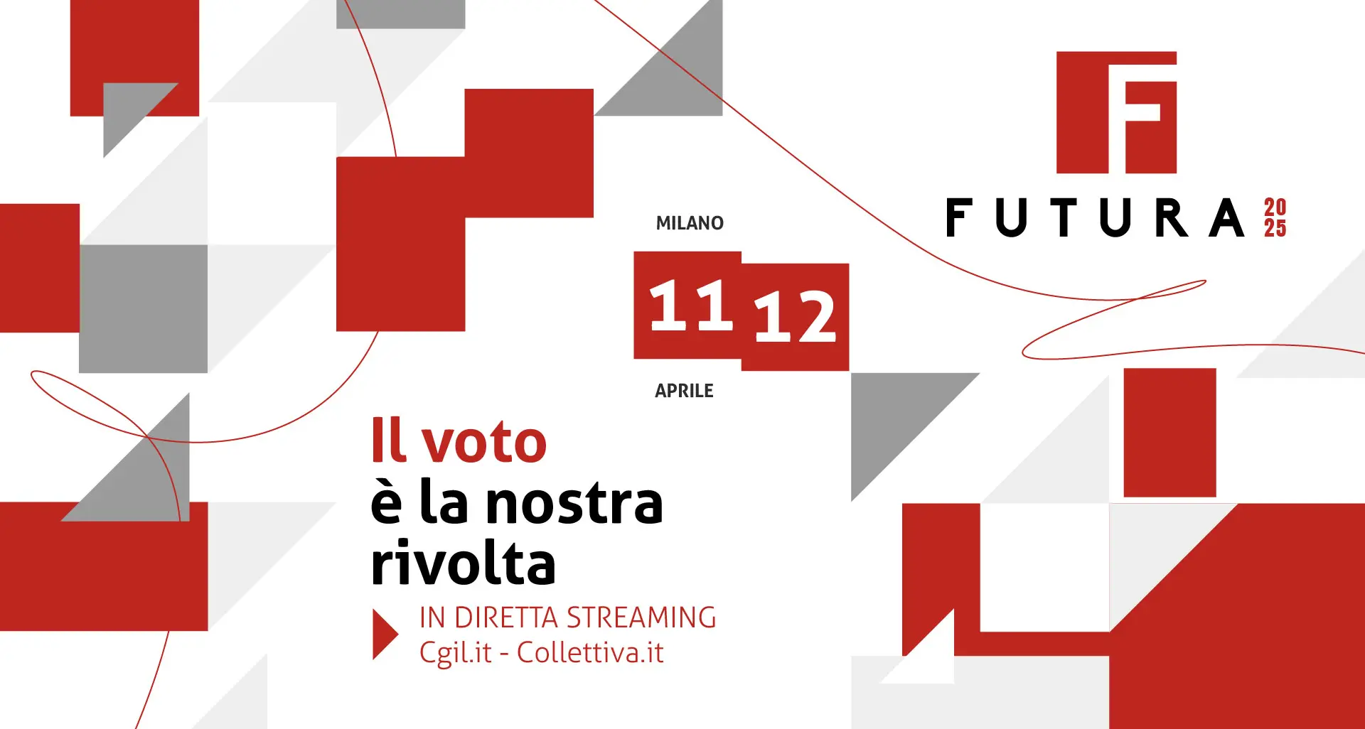 \"Futura – Il voto è la nostra rivolta\", 11 e 12 aprile a Milano