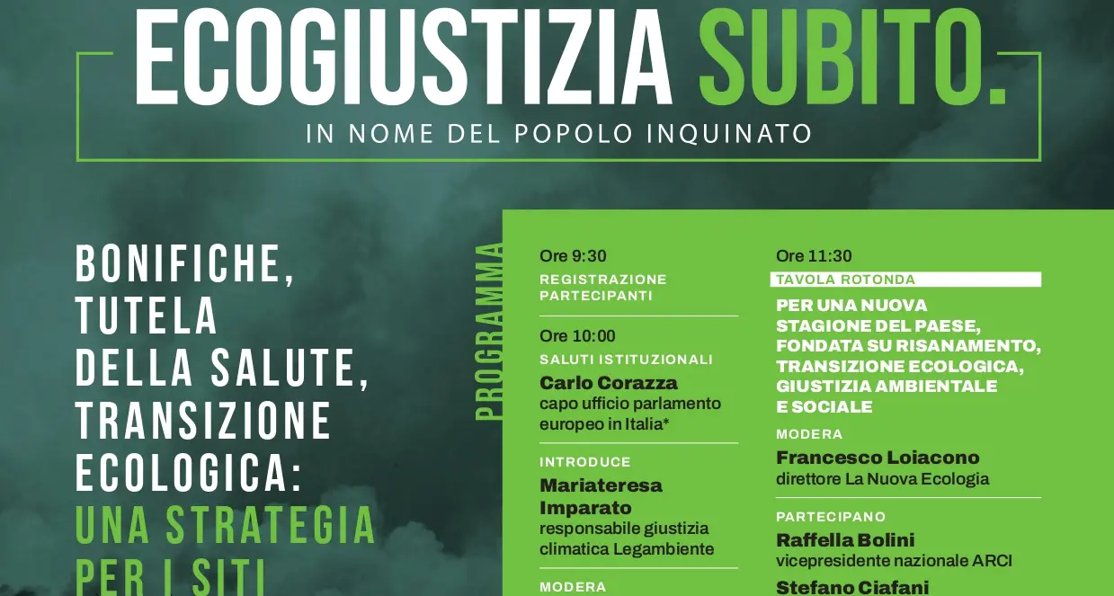 Ecogiustizia subito. In nome del popolo inquinato
