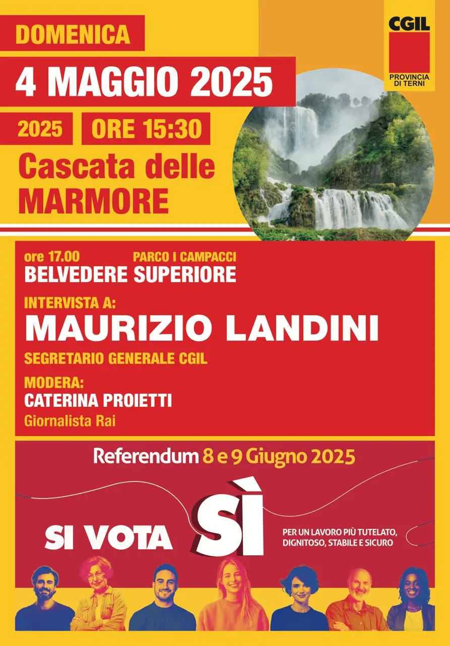 Referendum 8 e 9 giugno – intervista a Maurizio Landini