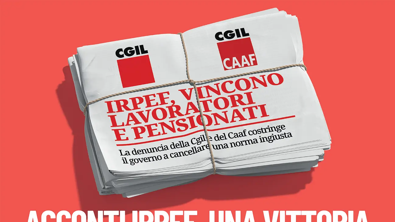 Acconti IRPEF, una vittoria di lavoratori e pensionati
