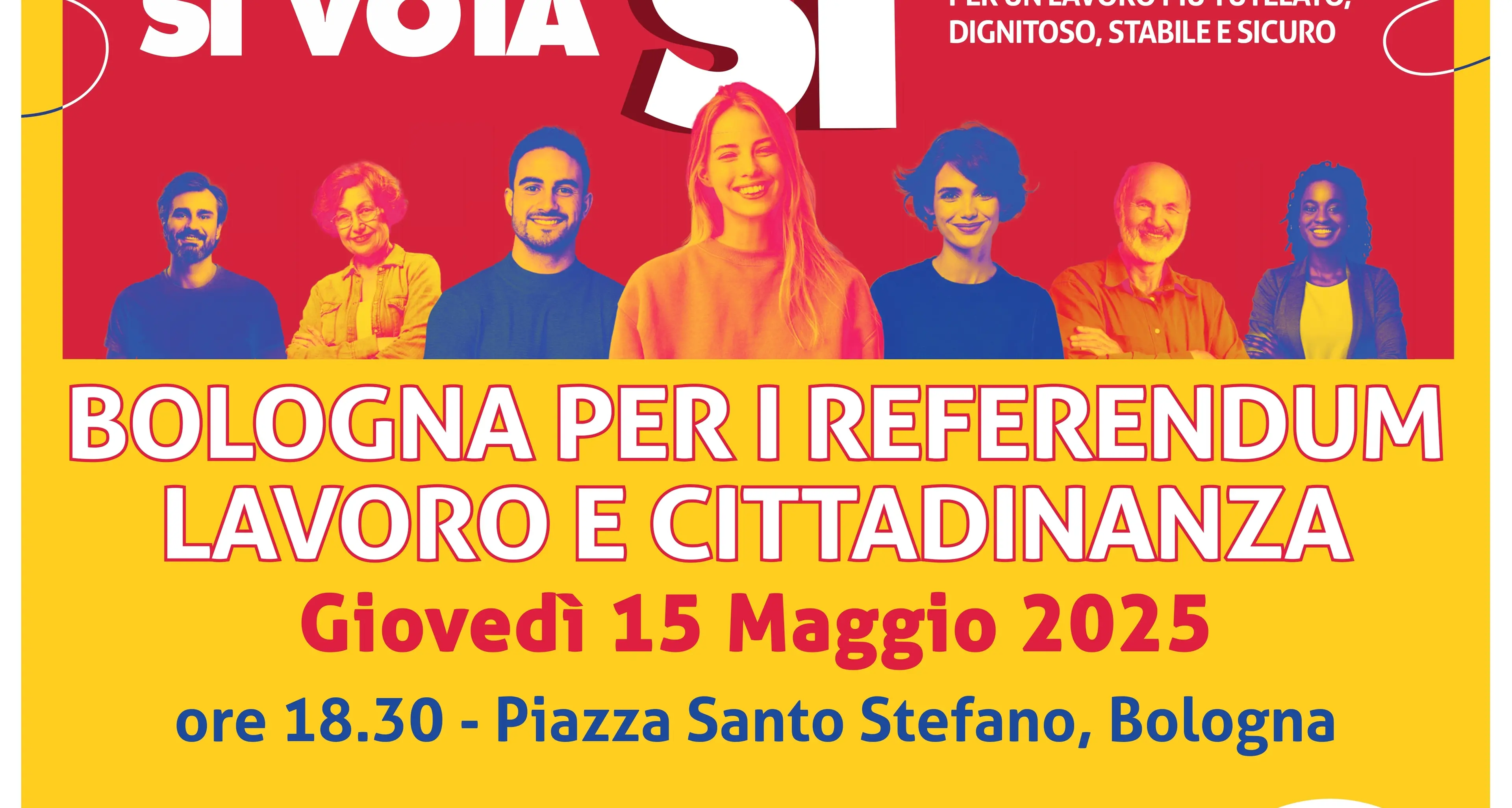 Bologna per i referendum lavoro e cittadinanza