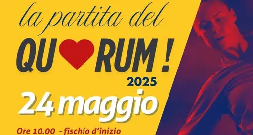 Referendum 8 e 9 giugno – Partita del Quorum