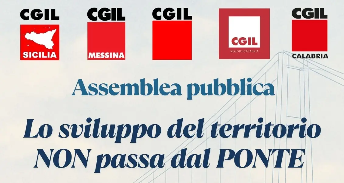 Assemblea pubblica ‘Lo sviluppo del territorio NON passa dal PONTE’