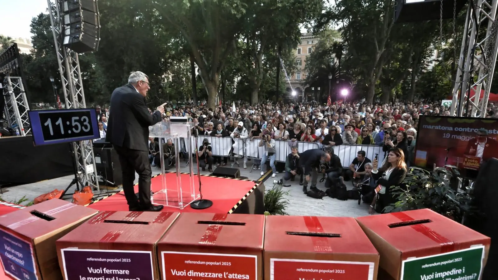 Referendum, Landini: non siamo in vendita, nessuno ci può comprare. L'8 e 9 giugno 5 Sì per il lavoro e i diritti
