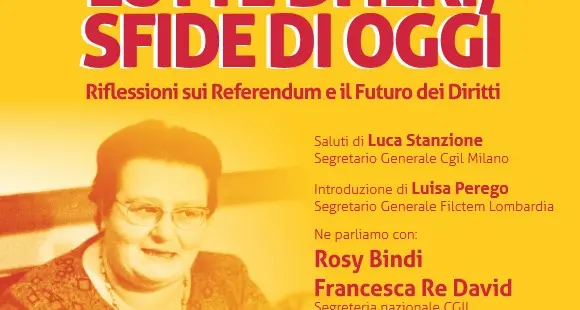 Riscoprire Nella Marcellino. Lotte di ieri, sfide di oggi. Riflessioni sui Referendum e il Futuro dei Diritti