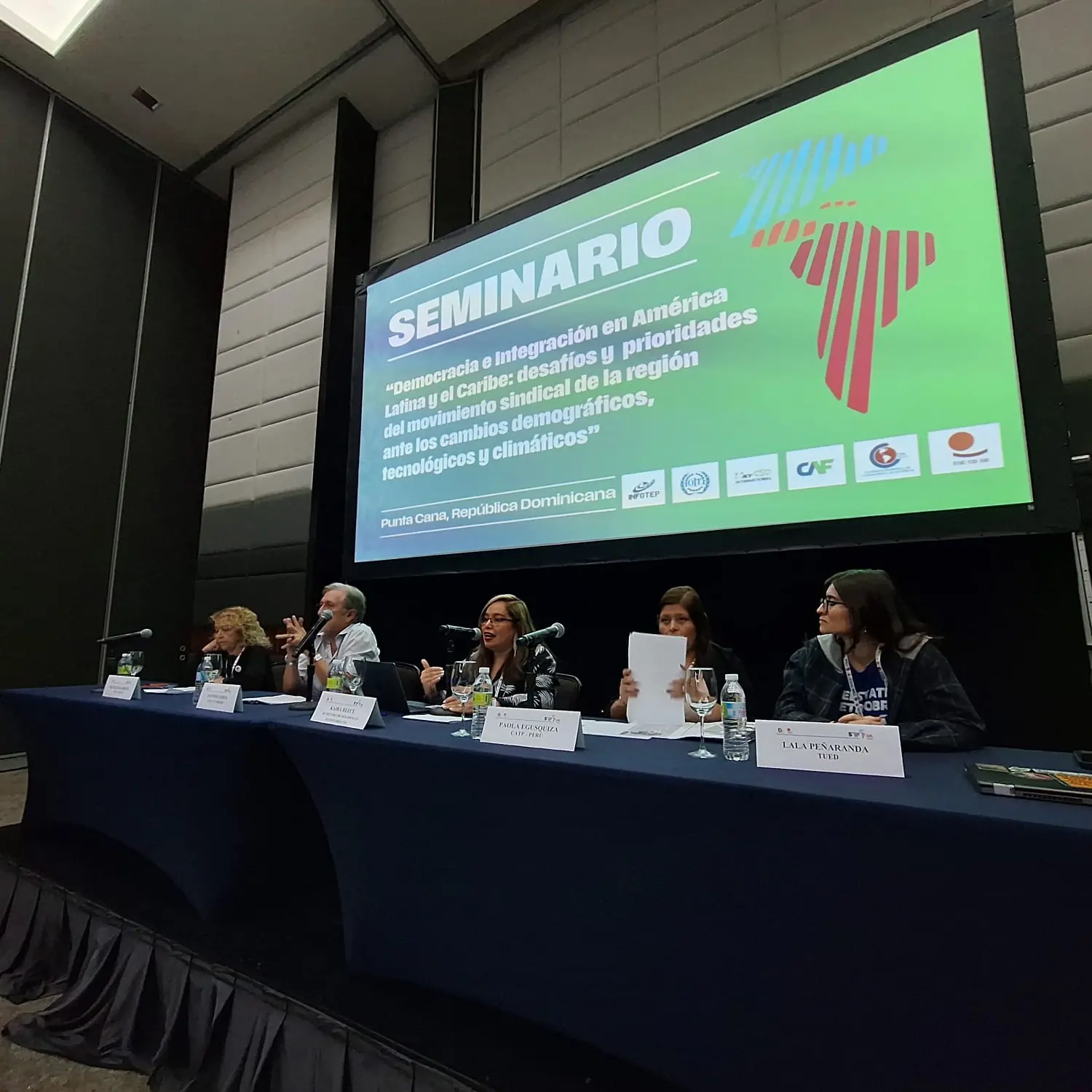 La CGIL e Nexus Emilia-Romagna presentano il Forum Sindacale Panamazzonico al Congresso della CSA-TUCA