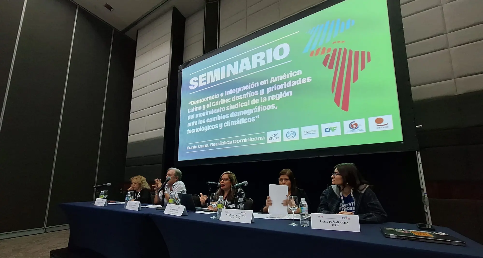 La CGIL e Nexus Emilia-Romagna presentano il Forum Sindacale Panamazzonico al Congresso della CSA-TUCA