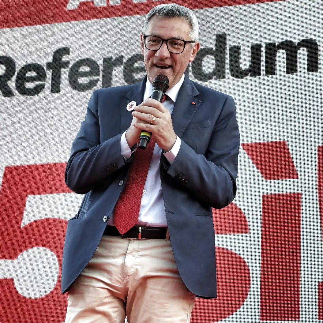 Referendum, Landini a Repubblica: far votare chi non vota più. I quesiti parlano di lavoro, precarietà, cittadinanza, morti sul lavoro, appalti. Di vita vera
