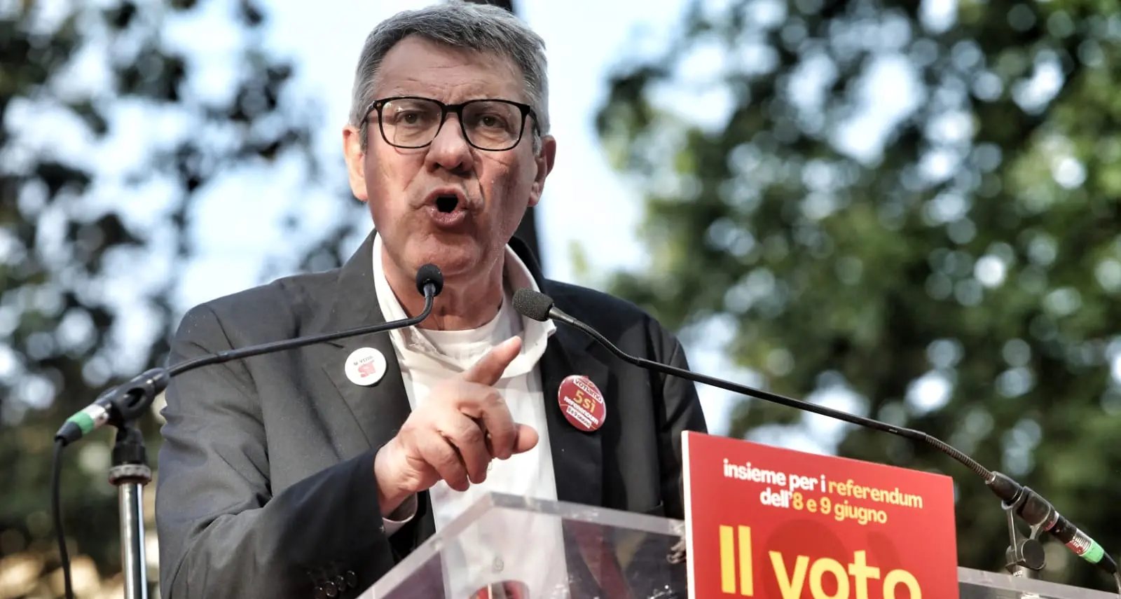 Landini: Arriveremo al quorum e il Paese sarà più giusto, Meloni? Ha solo paura