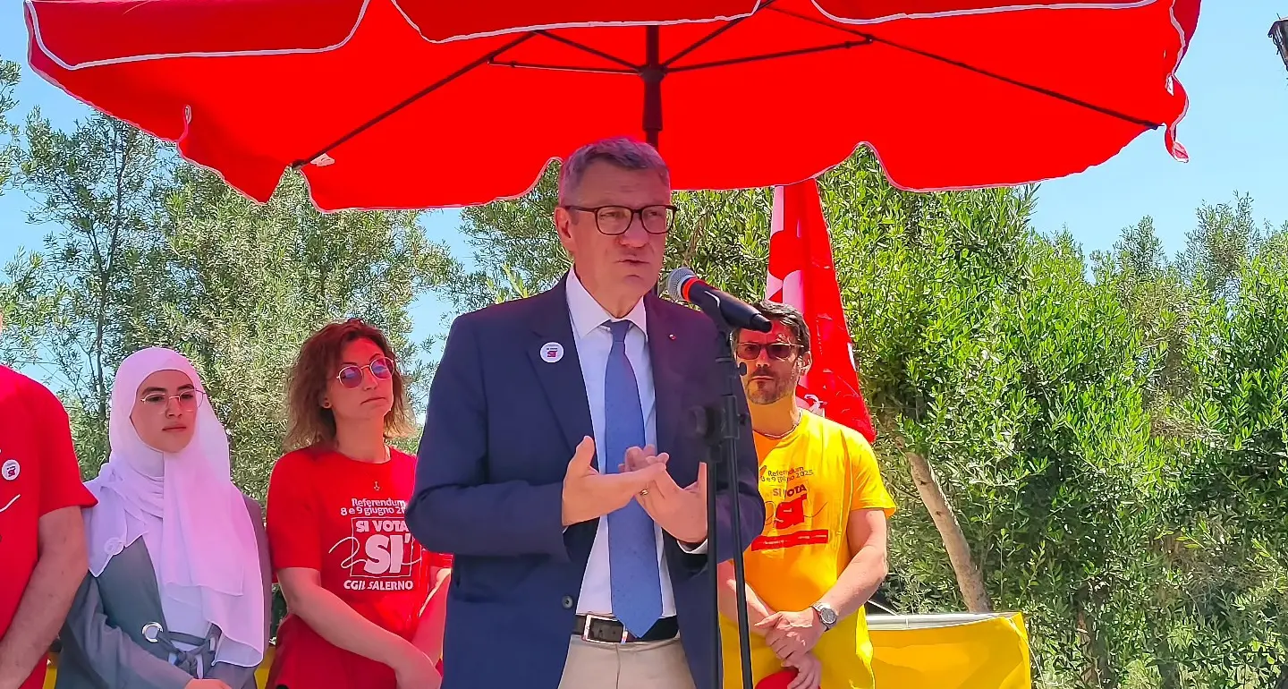 Landini in Campania: “Il quorum è un obiettivo raggiungibile”