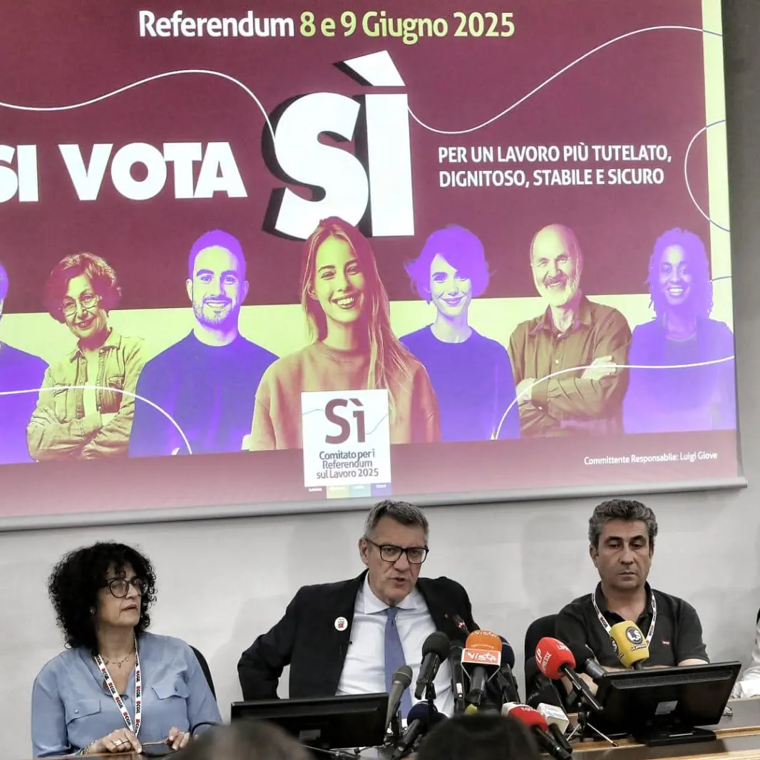Referendum: Cgil, 9 giugno conferenza stampa di Maurizio Landini
