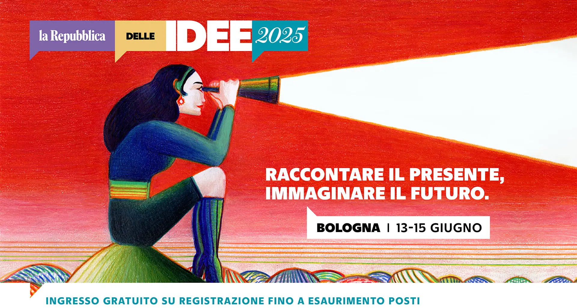 La Repubblica delle idee 2025 ‘Raccontare il presente, immaginare il futuro’
