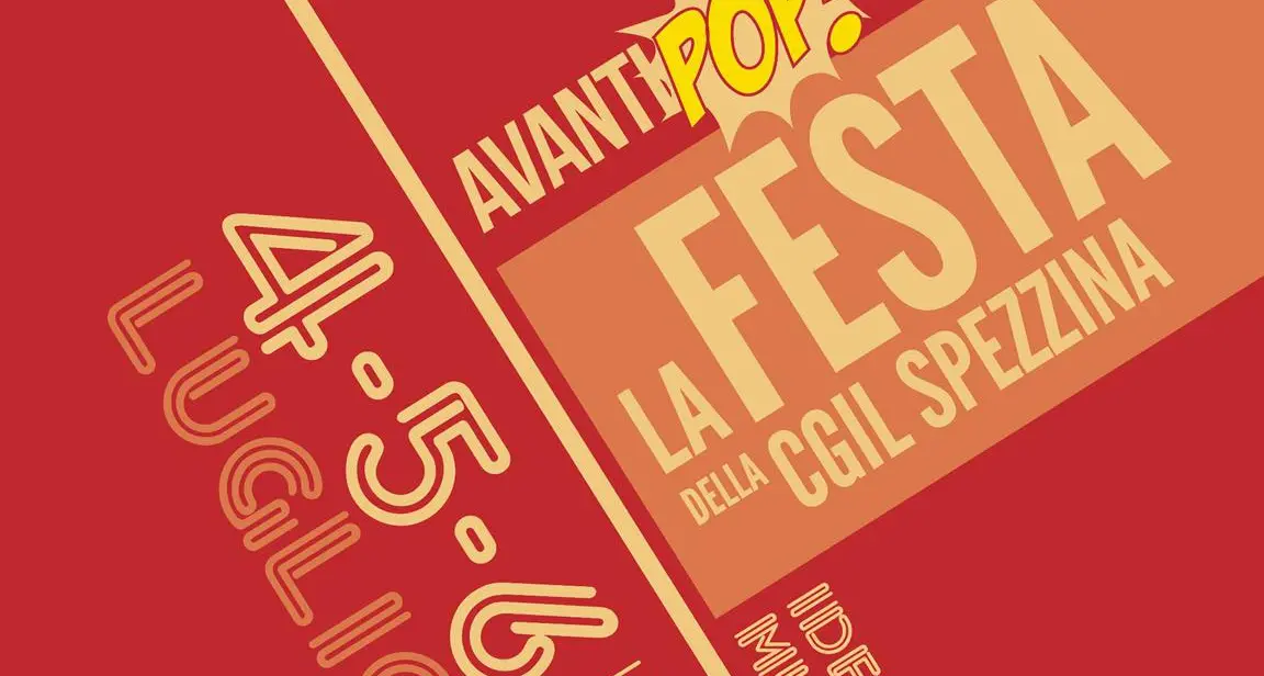 Festa della Cgil La Spezia ‘Avanti Pop 2025’