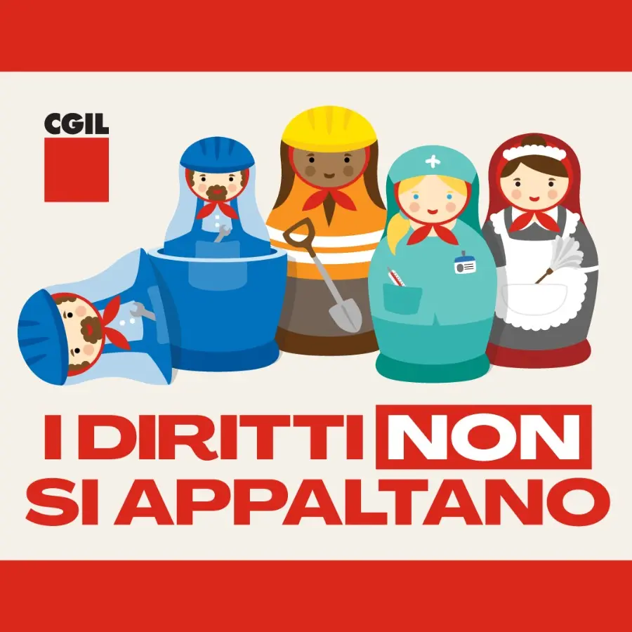 Cgil lancia la campagna “I diritti non si appaltano” - Rivedi la DIRETTA