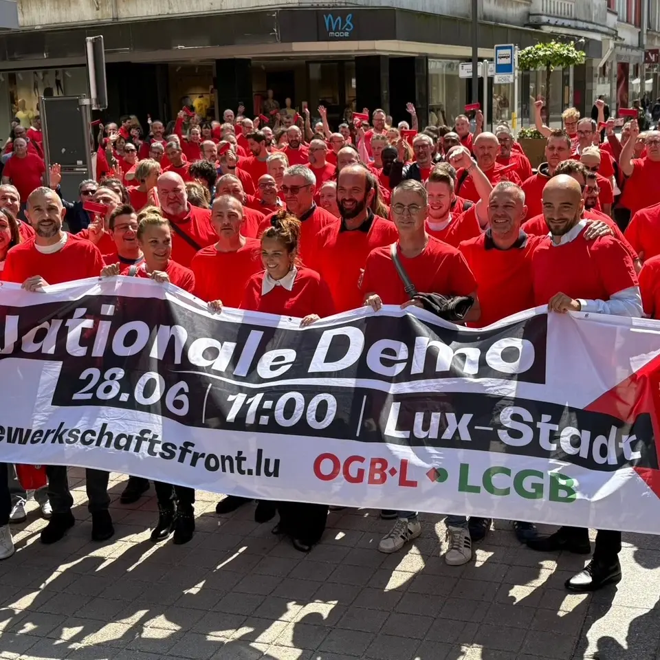 La CGIL al fianco dei lavoratori lussemburghesi