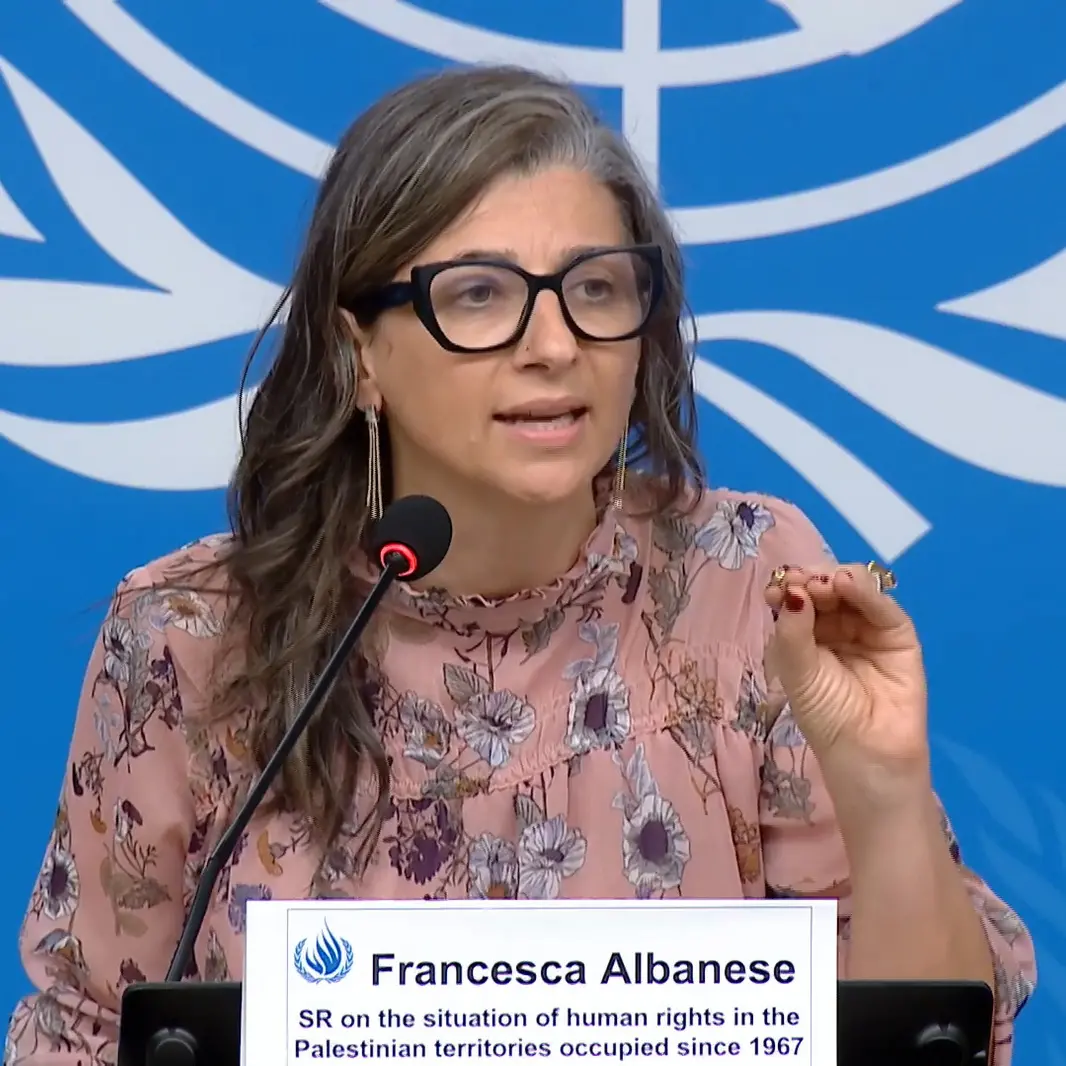Cgil, solidarietà a relatrice Onu Francesca Albanese