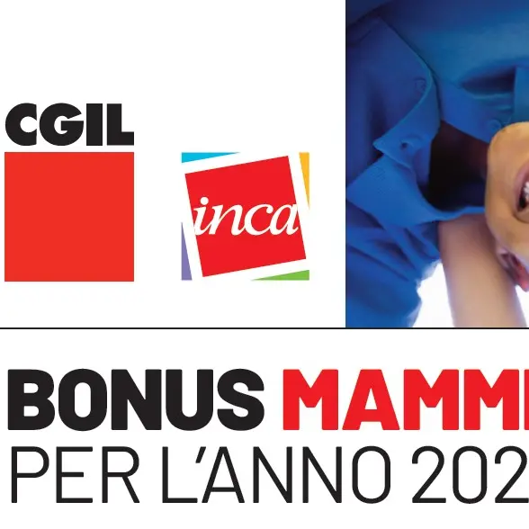 Cgil e Inca, bonus mamme per l’anno 2025