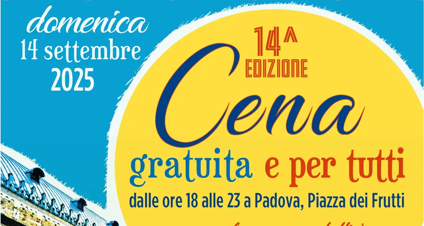 14^ edizione ‘Cena gratuita e per tutti’
