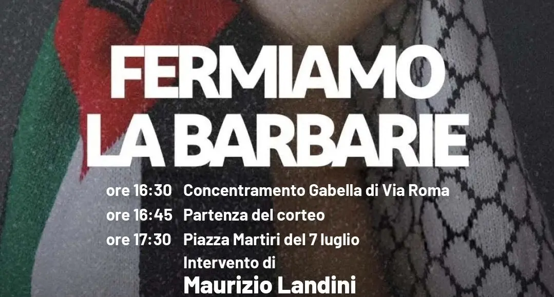 Fermiamo la barbarie – Manifestazione a Reggio Emilia