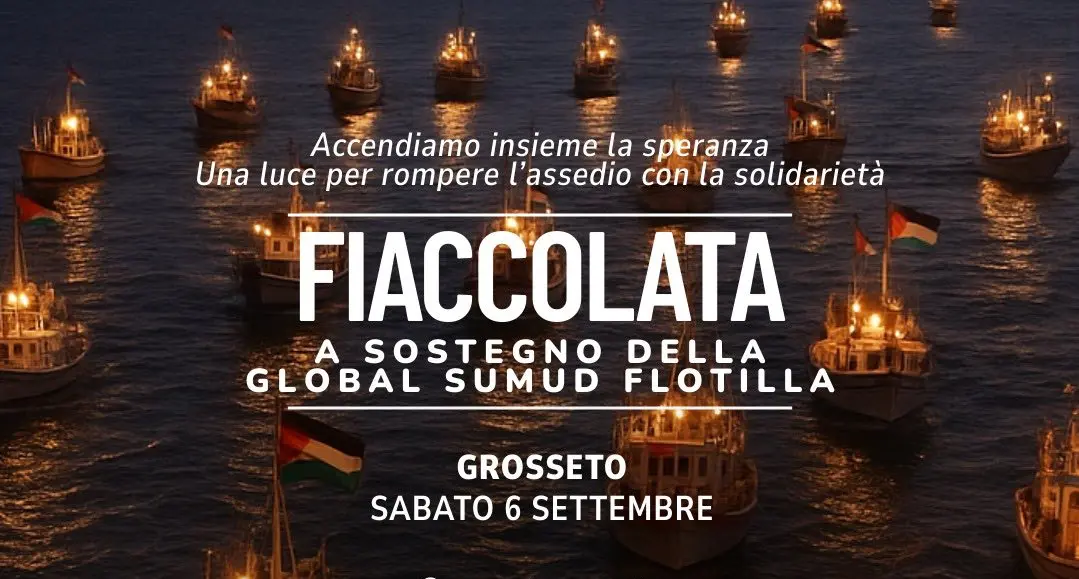 Fermiamo la barbarie – Fiaccolata a Grosseto