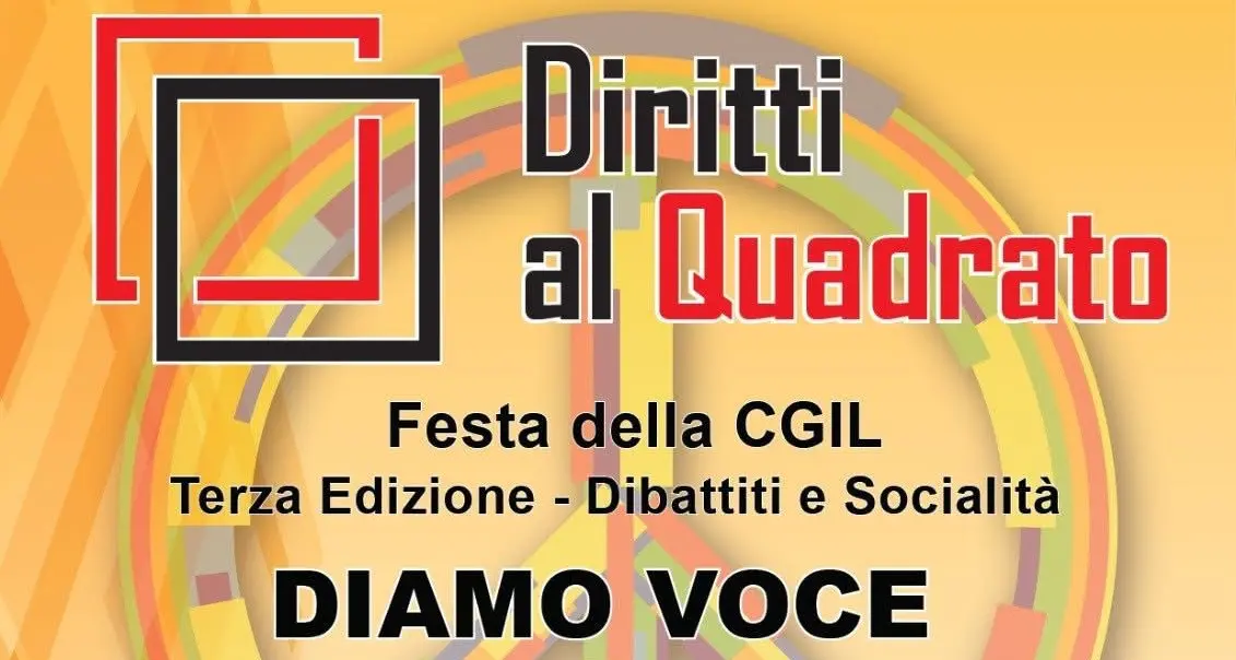 Festa della Cgil Messina ‘Diritti al Quadrato’